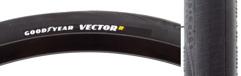 Zipp Goodyear VectorR SW Road Tire 700x30C Folding Tubeless Ready Dynamic:UHP R:Shield Black - Bicycle Warehouse