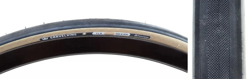 GravelKing Slick R Tire - 700 x 28 Clincher Folding Black/Amber - Bicycle Warehouse