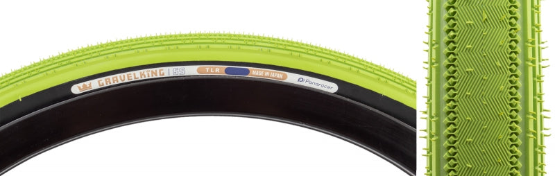 GravelKing SS Tire - 700 x 40 Tubeless Folding Matcha/Black - Bicycle Warehouse