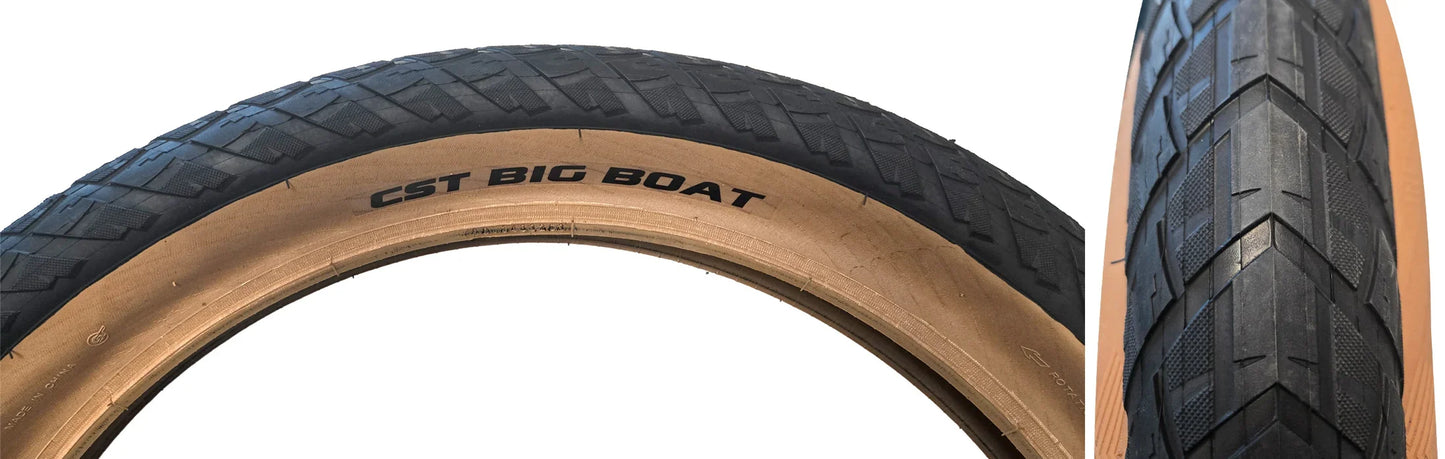 CST Premium Big Boat Tire - 26 x 4.0" - Bicycle Warehouse