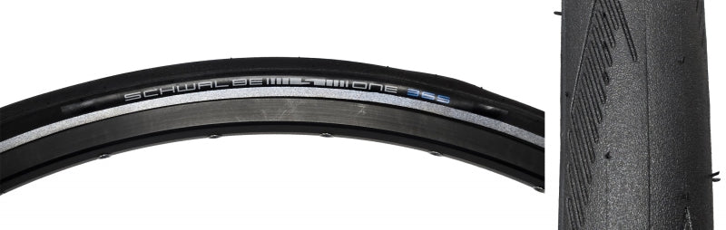 One 365 Tire - 700 x 28 Clincher Wire BLK/Reflective Performance Line GreenGuard Addix 4Season E-25 - Bicycle Warehouse