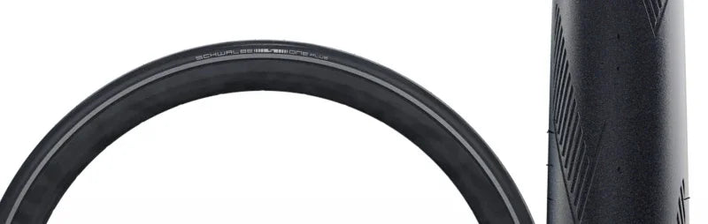 One Plus Tire - 700 x 28 Clincher Wire BLK/Reflective Performance Line SmartGuard Addix - Bicycle Warehouse