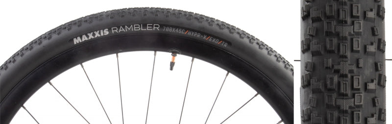 Maxxis Rambler Tire HYPR-X EXO - 700 x 45c - Bicycle Warehouse