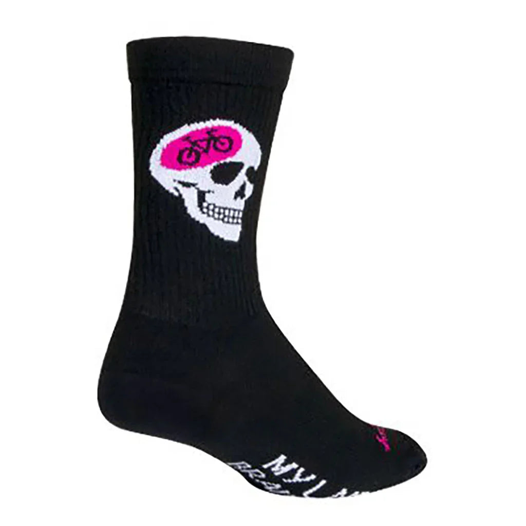 Sockguy Braincell Socks 9-13 Black - Bicycle Warehouse
