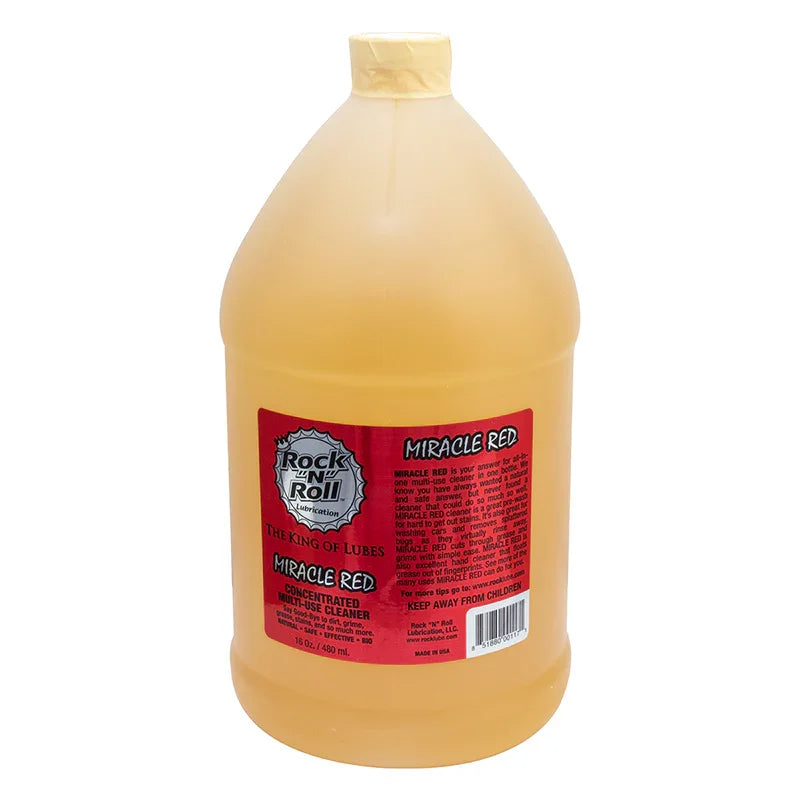 Miracle Red Bio-Cleaner/Degreaser 1 Gallon - Bicycle Warehouse