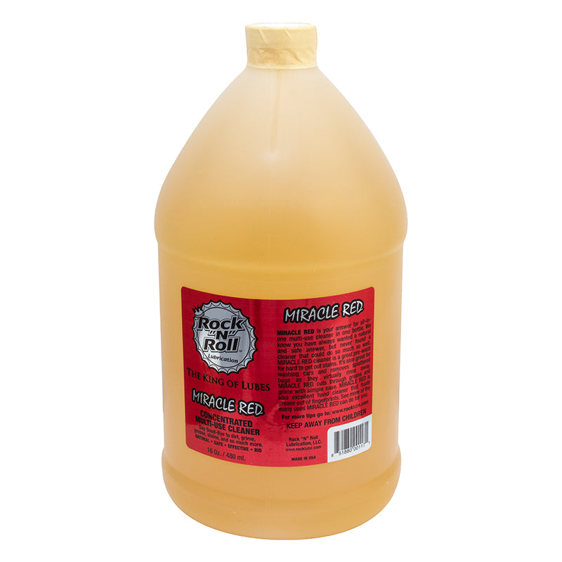 Miracle Red Bio-Cleaner/Degreaser 1 Gallon - Bicycle Warehouse