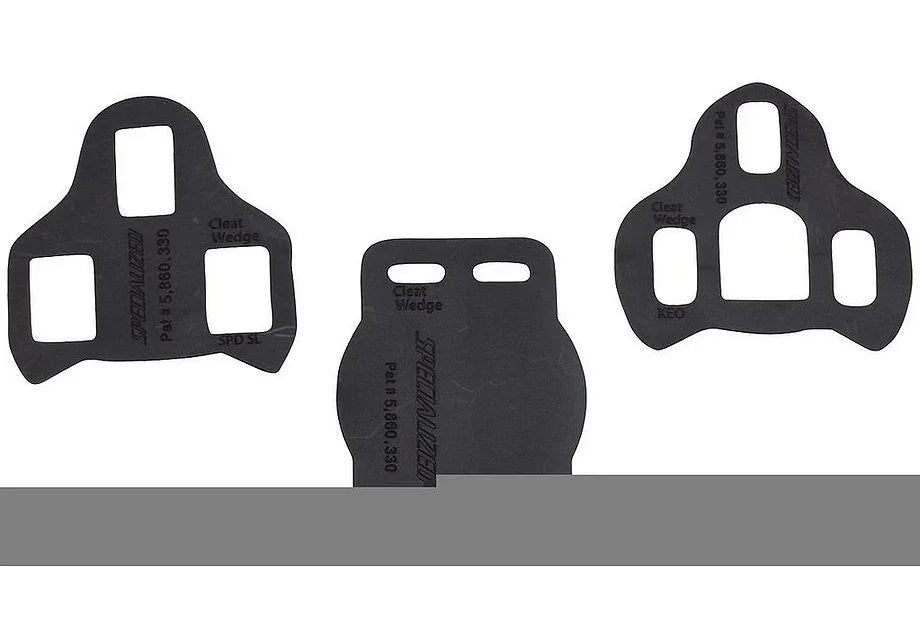 Specialized bg cleat wedge bg fitting black keo - Bicycle Warehouse