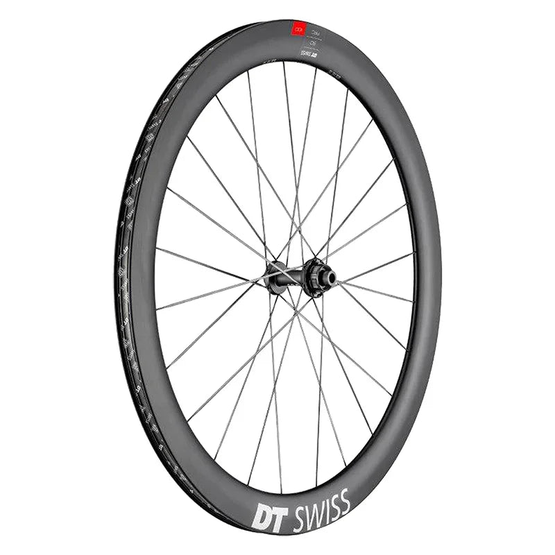 ARC 1100 DiCut 50 Front Wheel - 700 12 x 100mm Center-Lock Black - Bicycle Warehouse
