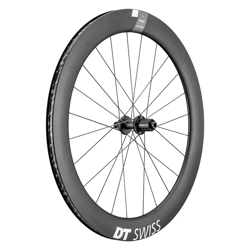 ARC 1400 DiCut 62 Rear Wheel - 700 12 x 142mm Center-Lock HG 11 Road BLK - Bicycle Warehouse