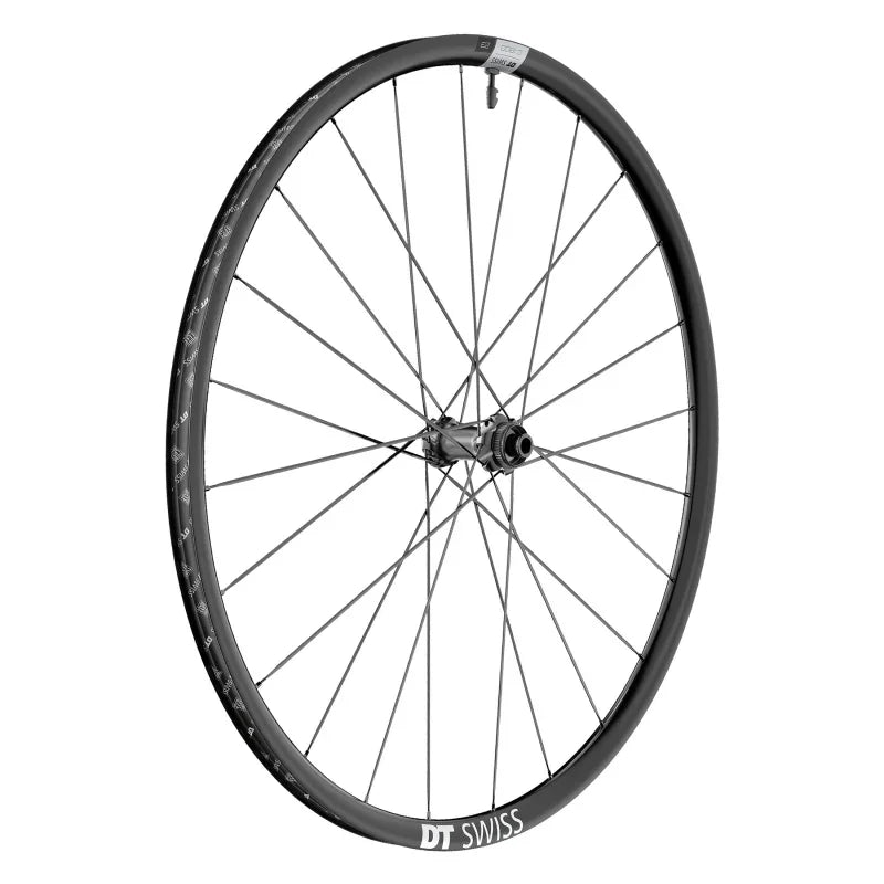 C 1800 Spline 23 Front Wheel - 700 12 x 100mm Center-Lock Black - Bicycle Warehouse