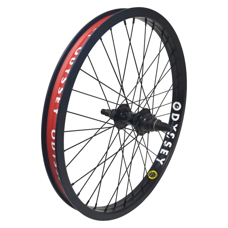 Stage-2 Rear Wheel - 20" 14 x 110mm Rim Brake RHD Cassette Black - Bicycle Warehouse