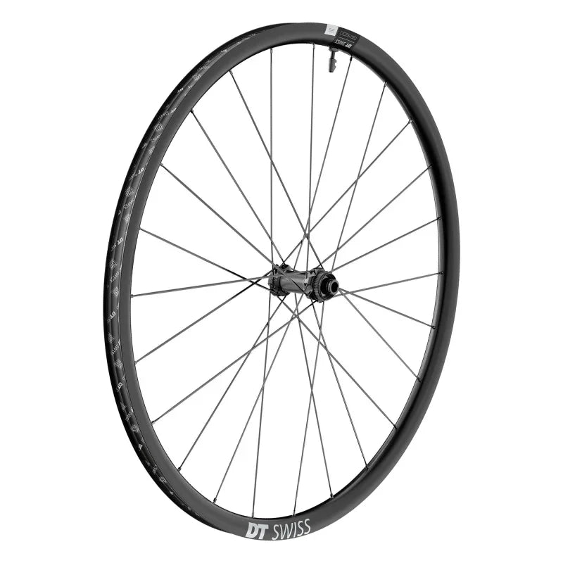 GR 1600 Spline 25 Front Wheel - 700 12 x100mm Center-Lock Black - Bicycle Warehouse