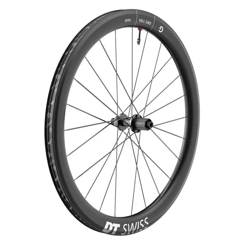 GRC 1100 DICUT 50 Rear Wheel - 700c 12 x 142mm Center-Lock HG 11 Road Ratchet EXP 36 BLK - Bicycle Warehouse
