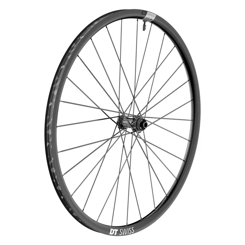 HG 1800 Spline Front Wheel - 700 12 x 100mm Center-Lock Black - Bicycle Warehouse