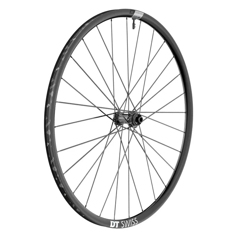HE 1800 Spline Front Wheel - 700 12 x 110mm Center-Lock Black - Bicycle Warehouse