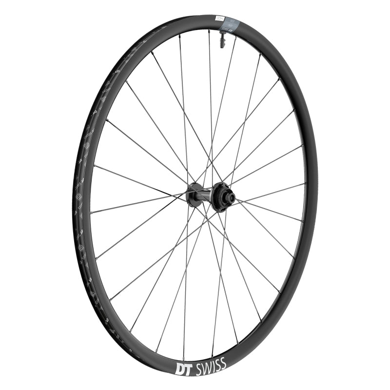 ER 1400 DiCut 25 Front Wheel - 700 12 x 100mm Center-Lock Black - Bicycle Warehouse