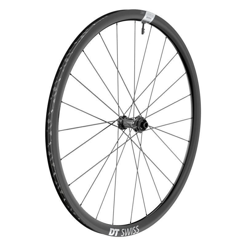 E 1800 Spline 30 Front Wheel - 700c 12 x 100mm Center-Lock Black - Bicycle Warehouse