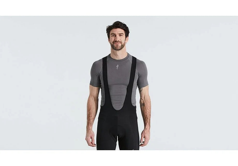 Specialized seamless baselayer ss men grey l/xl - Bicycle Warehouse