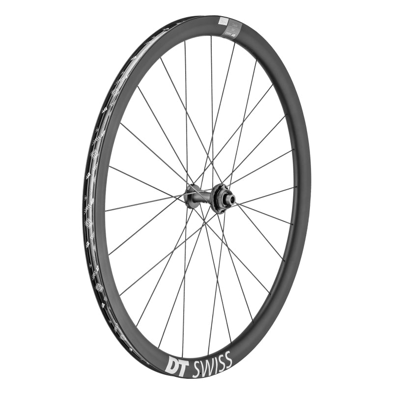 ERC 1400 DiCut 35 Front Wheel - 700c 12 x 100mm Center-Lock Black - Bicycle Warehouse