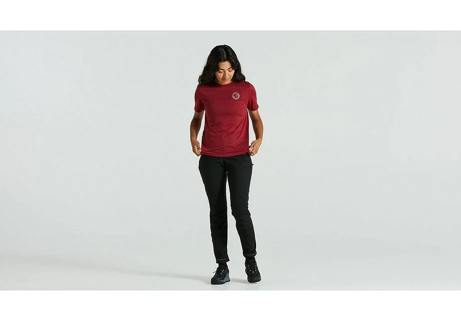 Specialized s/f riders hybrid trouser wmn pant black 10 - Bicycle Warehouse