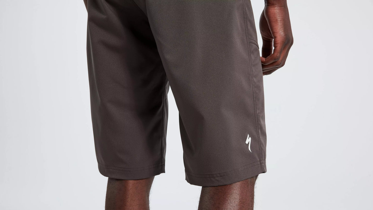 Specialized Men's Trail Shorts with Liner - Charcoal - Bicycle Warehouse