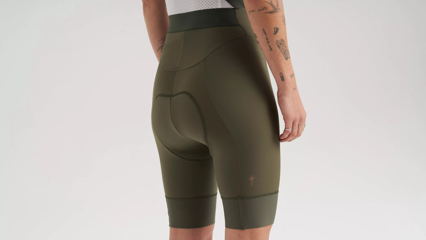 Specialized Women's Prime Bib Shorts - Oak Green - Bicycle Warehouse