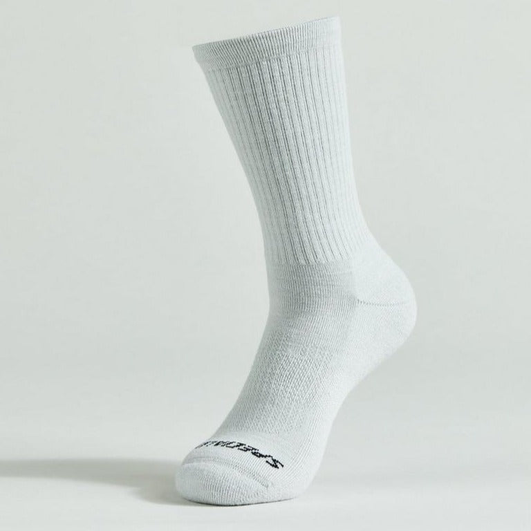 Specialized Merino Midweight Tall Logo Cycling Socks - Socks - Bicycle Warehouse