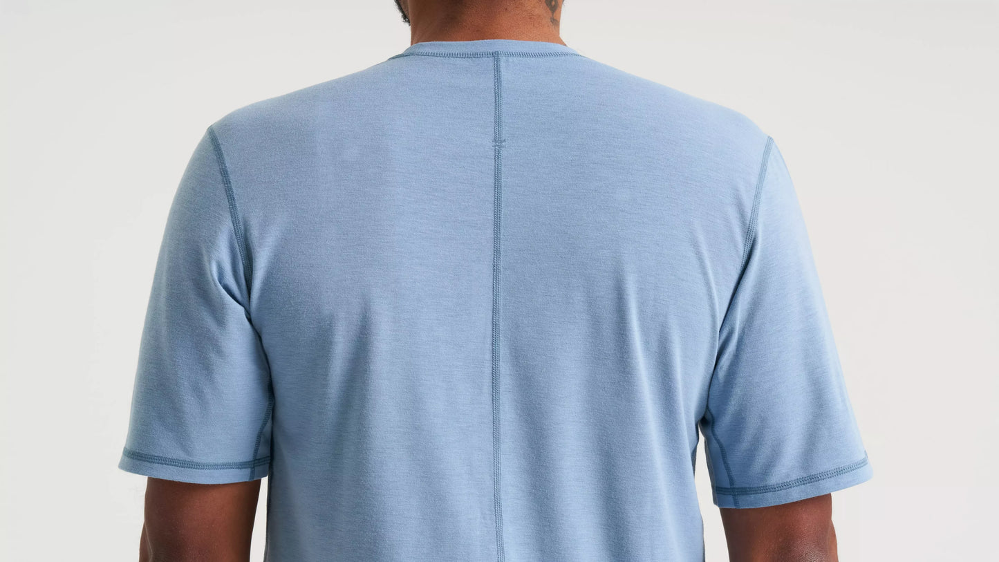 Specialized Men's Traction Short Sleeve Tee - Glacial - Bicycle Warehouse