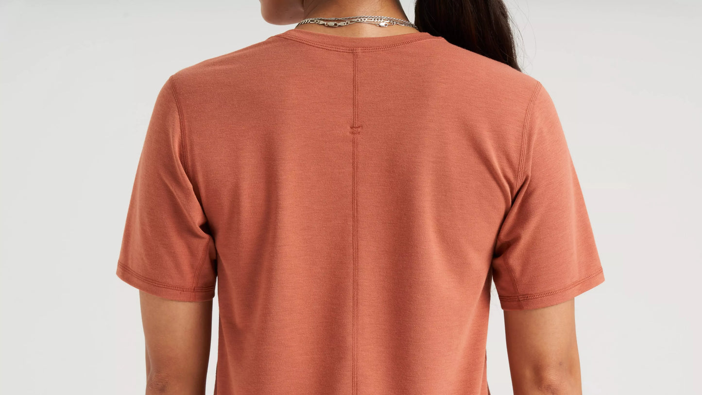 Specialized Women's Traction Short Sleeve Tee - Copper - Bicycle Warehouse