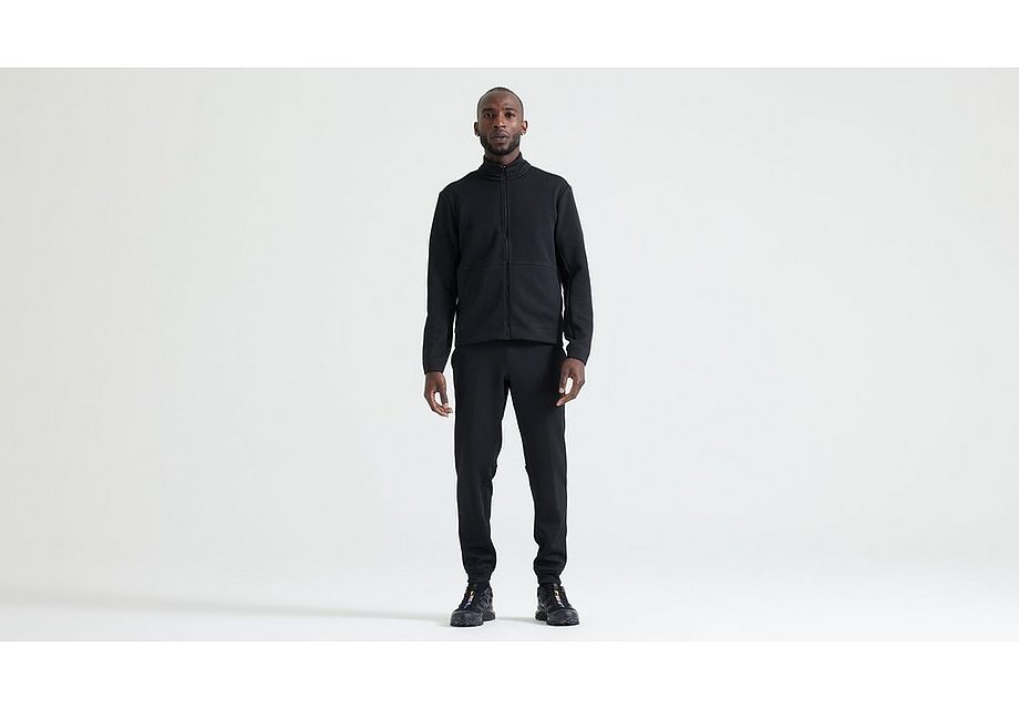 Specialized track jacket men black m - Bicycle Warehouse