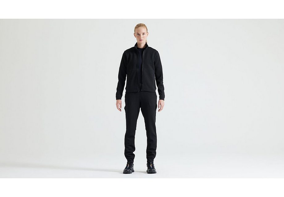 Specialized track jacket wmn black m - Bicycle Warehouse