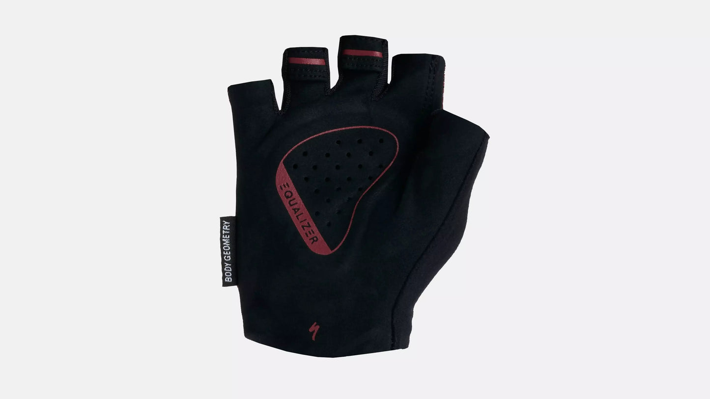 Specialized Women's Body Geometry Grail Gloves - Red - Bicycle Warehouse