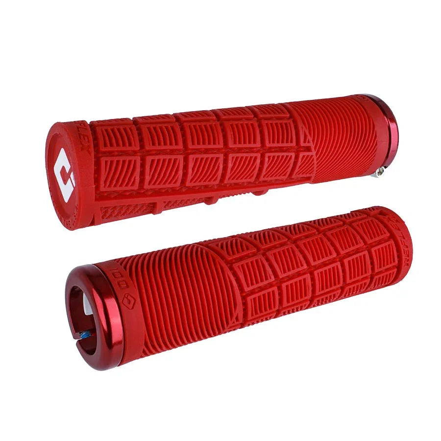 Lock-On MTB Reflex XL Grip - Red/Red - Bicycle Warehouse