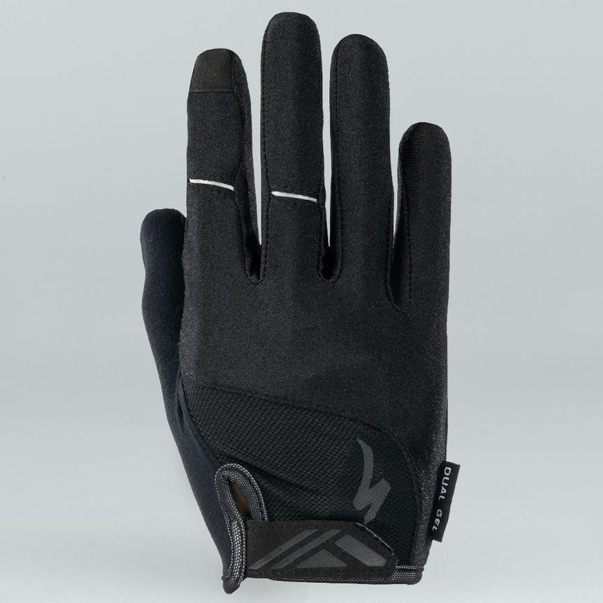 Specialized Body Geometry Dual-Gel Long Finger Gloves (Black) (S) Specialized Body Geometry Dual-Gel Long Finger Gloves (Black) (S)