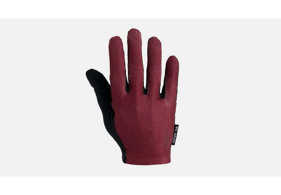 Specialized bg grail glove lf wmn garnet red xl - Bicycle Warehouse