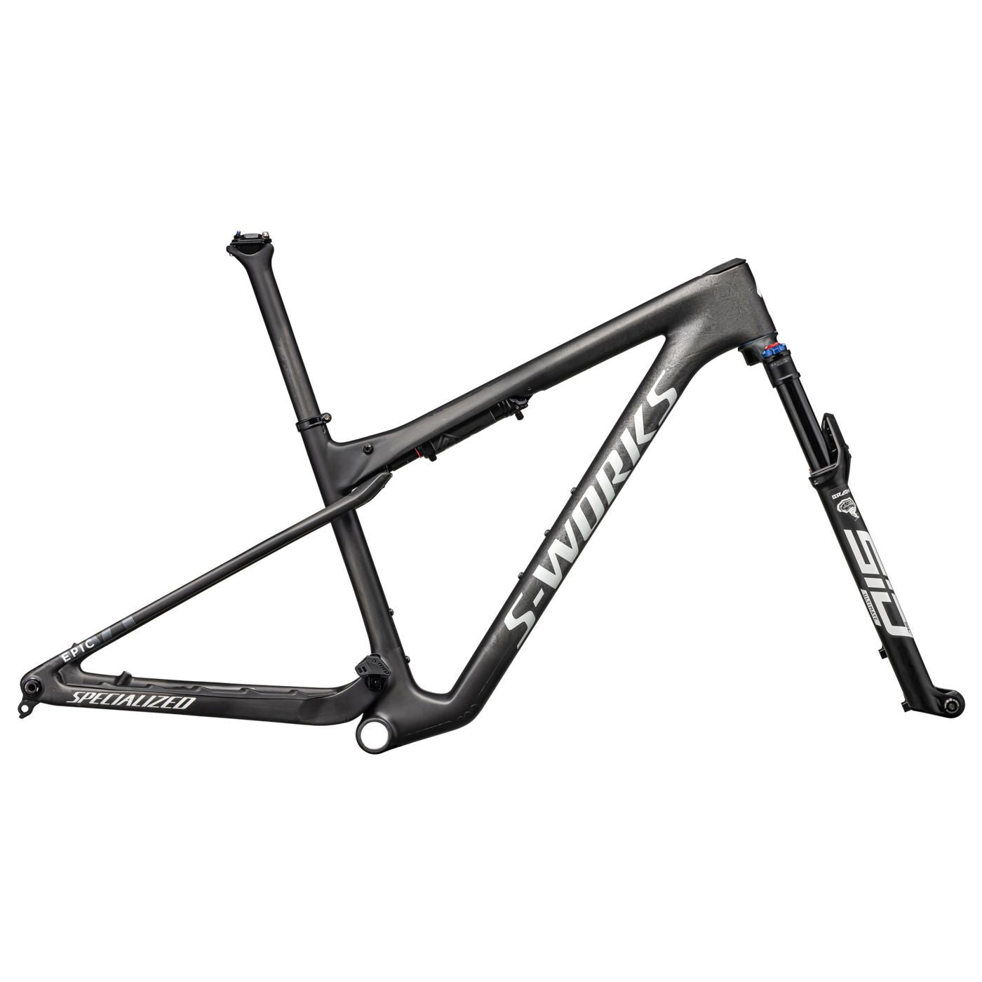 S Works Epic World Cup Frameset Xs Satin Smoke Granite Metallic White Silver