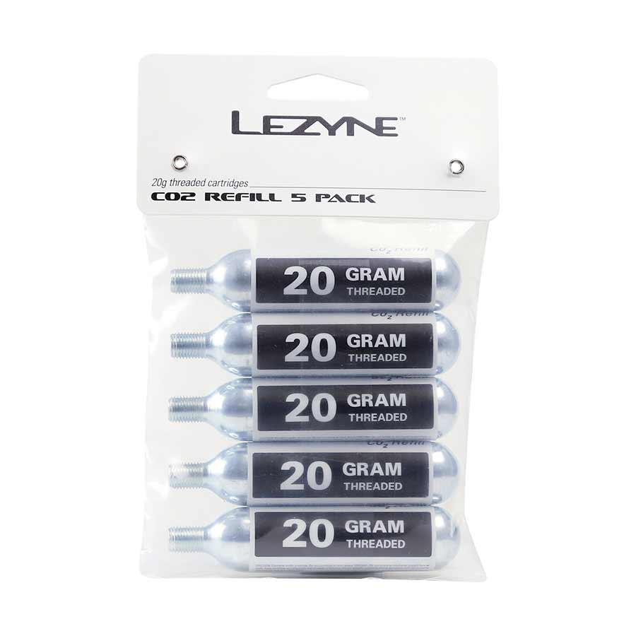 CO2 Cartridge 20g Threaded 5 pcs - Bicycle Warehouse