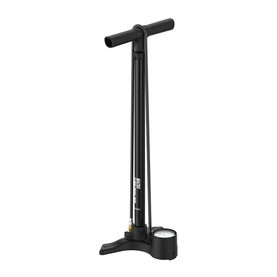 Macro Floor Drive ABS Floor Pump - ABS Chuck 220psi Flat Black - Bicycle Warehouse