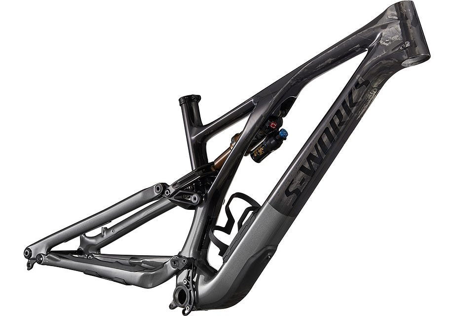 Specialized Stumpjumper evo S-Works frm frame gloss smoke / carbon / black s1 - Bicycle Warehouse