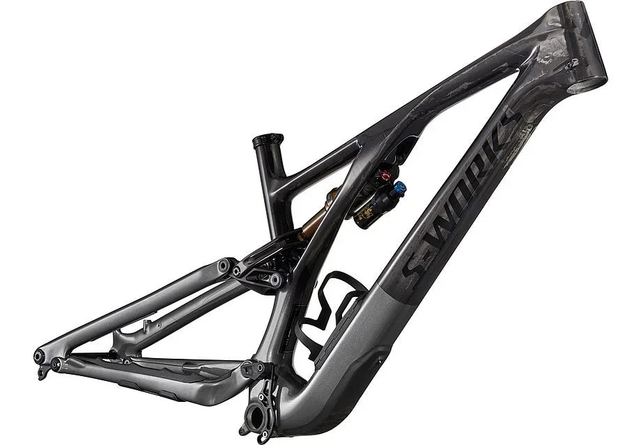 Specialized Stumpjumper evo S-Works frm frame gloss smoke / carbon / black s1 - Bicycle Warehouse