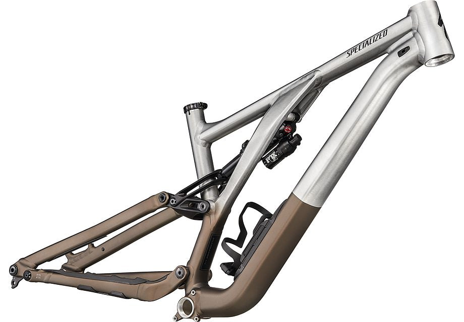 Specialized Stumpjumper evo alloy frm frame satin aluminum / gunmetal s1 - Bicycle Warehouse