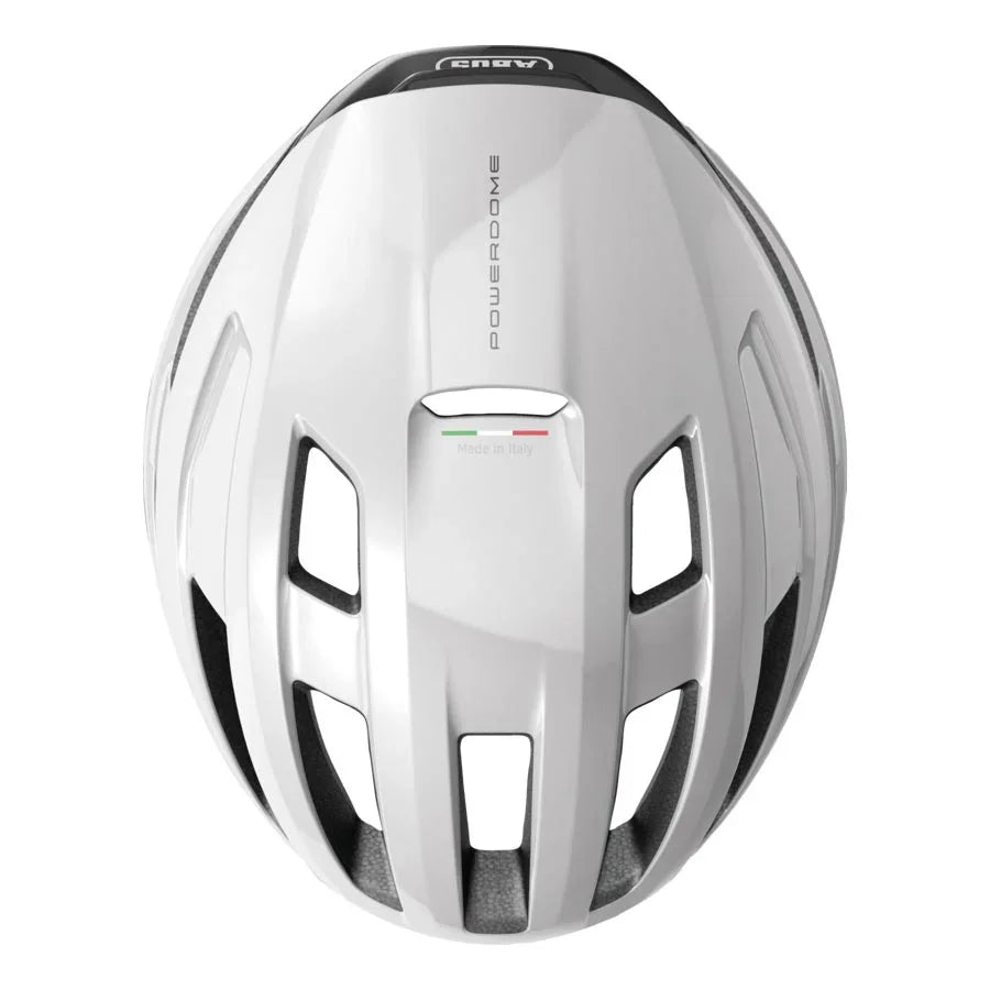 PowerDome MIPS Helmet - Shiny White Medium - Bicycle Warehouse