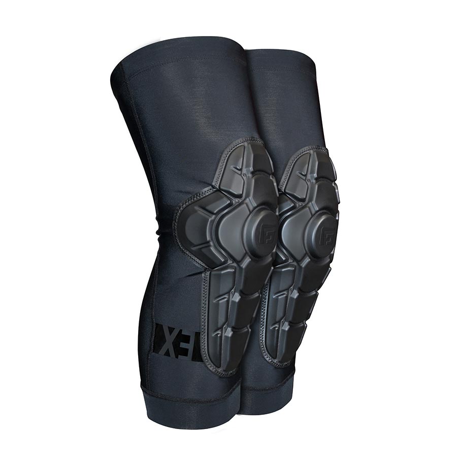 Pro-X3 Knee Guards - Triple Black 2X-Large - Bicycle Warehouse