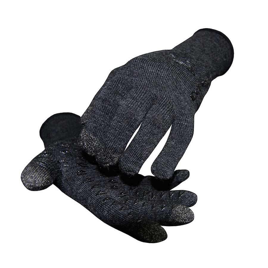DuraGlove ET Wool Gloves X-Large Black - Bicycle Warehouse