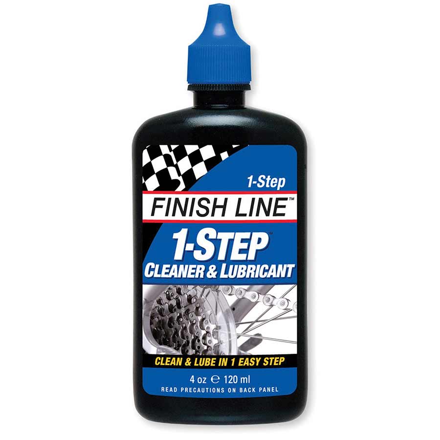Finish Line 1-Step Cleaner and Bike Chain Lube - 4oz Drip - Bicycle Warehouse