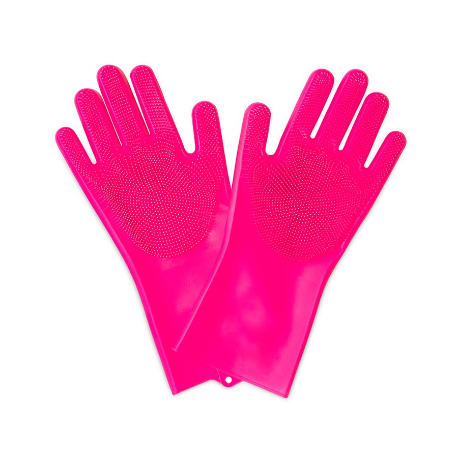 Deep Scrubber Cleaning Glove - Silicone Dishwasher Safe Large - Bicycle Warehouse