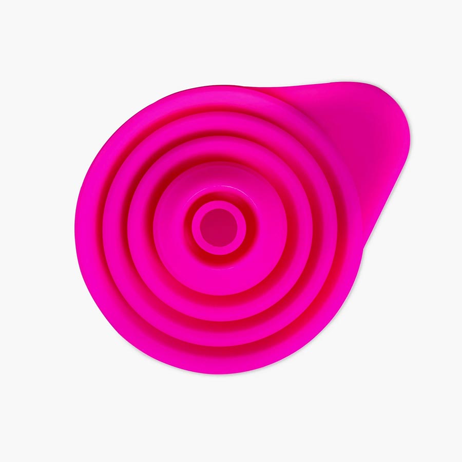 Collapsible Silicone Funnel - Bicycle Warehouse