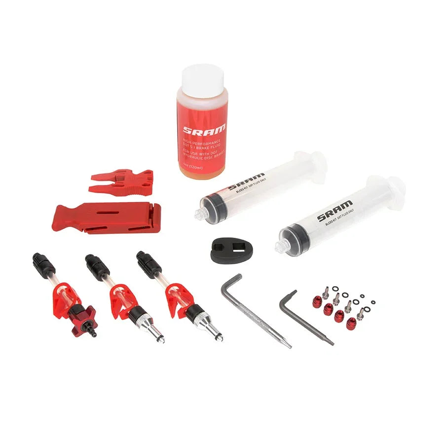 Standard DOT V2 Hydraulic Brake Bleed Kit - X0/ XX/ Guide/Level/Code/HydroRoad/G2 - Bicycle Warehouse