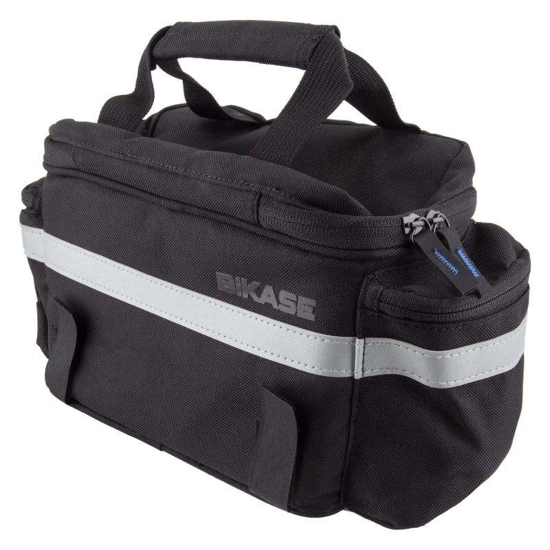 KoolPAK Rack & Handle Bar Bag Velcro Straps 13x5x7` 250 c.i. Black - Bicycle Warehouse