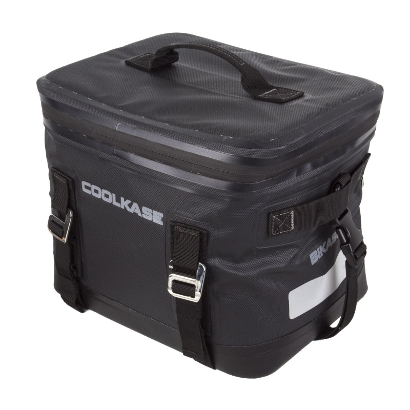 CoolKASE Rack Bag Velcro Straps 12x9.5x10` 800 c.i. Black - Bicycle Warehouse